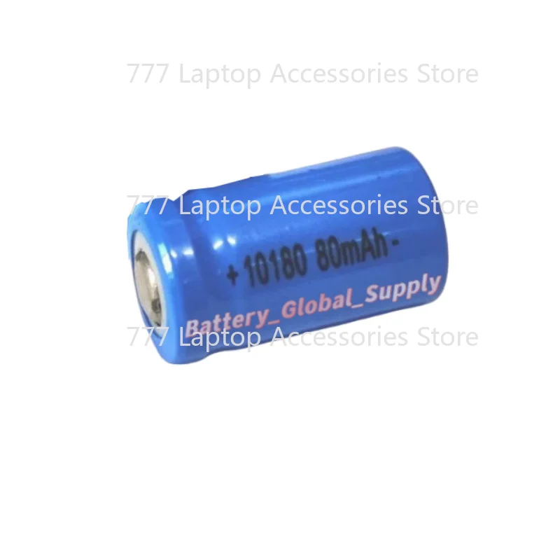 XX**  5pcs  LIR10180 Rechargeable Battery for Bluetooth Earphone 80MAH 3.7V