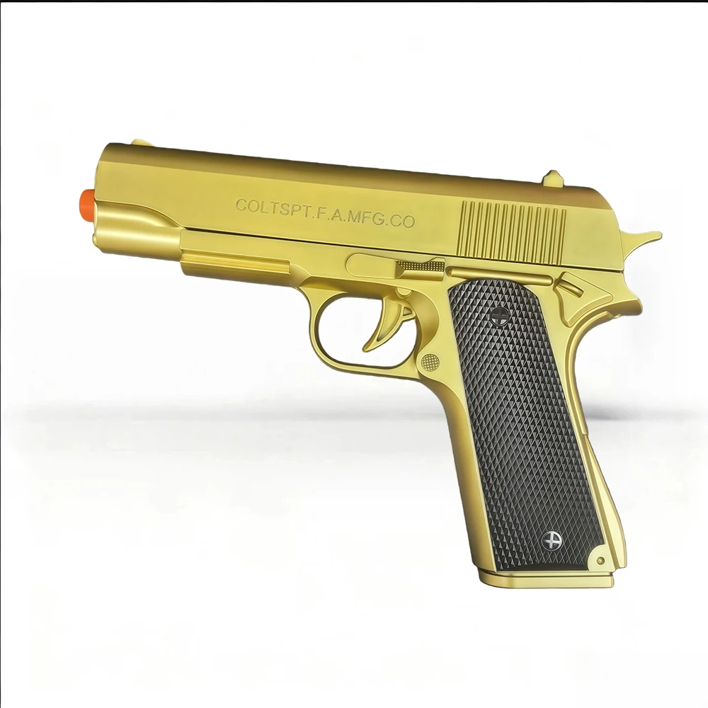 Manual Blaster Pistol - Toy Gun Pistol Without Charge, For Backyard Fun and Outdoor Team Shooting Games (Without Water Beads)