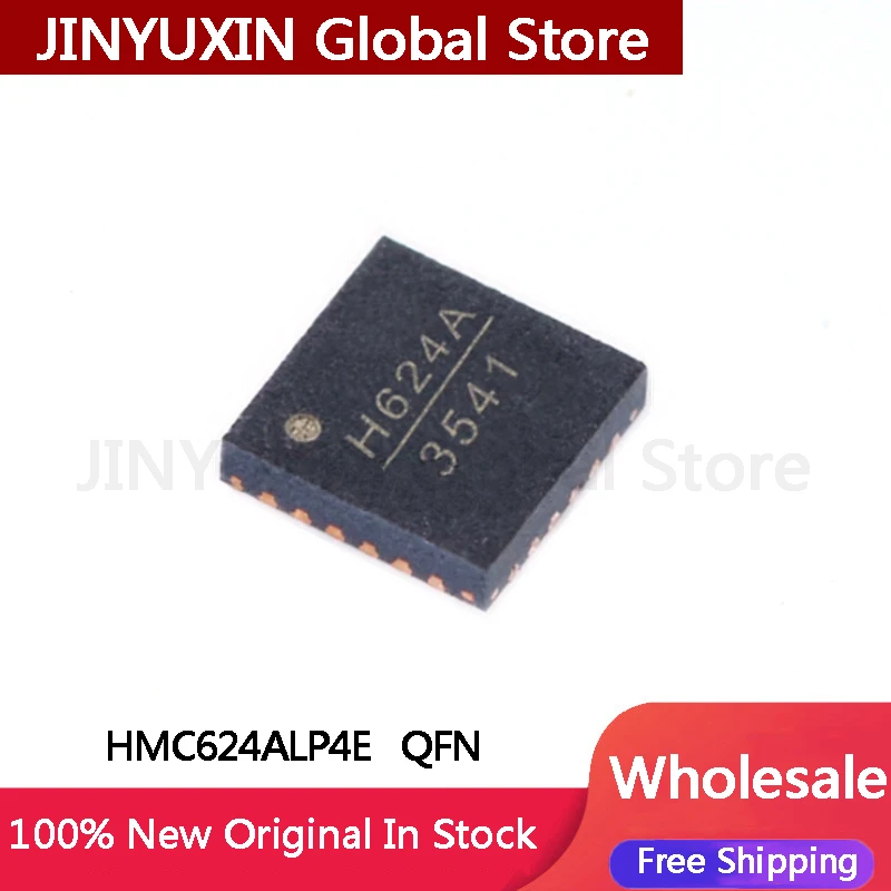 MXY 5-10Pcs HMC624A HMC624ALP4E H624A QFN IC Chip In Stock Wholesale