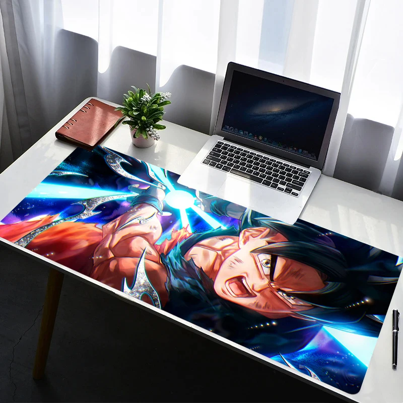 

Mouse Pad PC Accessories Keyboard Pad Office Desk Mat Anti Slip Anime Mousepad Rubber Tablet Pad Gaming Dragon Ball Extended Pad