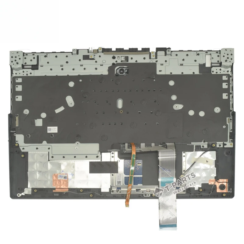 YY+5CB1C93064 For Lenovo Legion 5-15ACH6 Palmrest US Keyboard White Backlight Blue