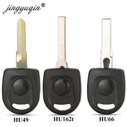 Jingyuqin Remote Fob Car Transponder Key ID48 Chip per VW Polo Bora B5 Passat Skoda Seat Caddy Lupo Sharan Transporter Key Shell