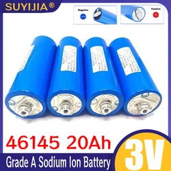 3V 46145 Cells Sodium Ion Battery Grade A Rechargeable 3.1V 20Ah Na Battery for Scooters Tools Cars Drone Toy Flashlight Laptop