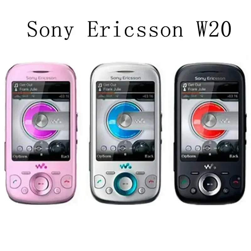 Unlocked Original Sony Ericsson W20 2.6 inches 3.15MP Mobile Phone Cellphone 3G Feature phone