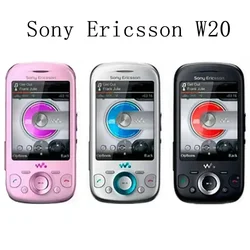 Unlocked Original Sony Ericsson W20 2.6 inches 3.15MP Mobile Phone Cellphone 3G Feature phone