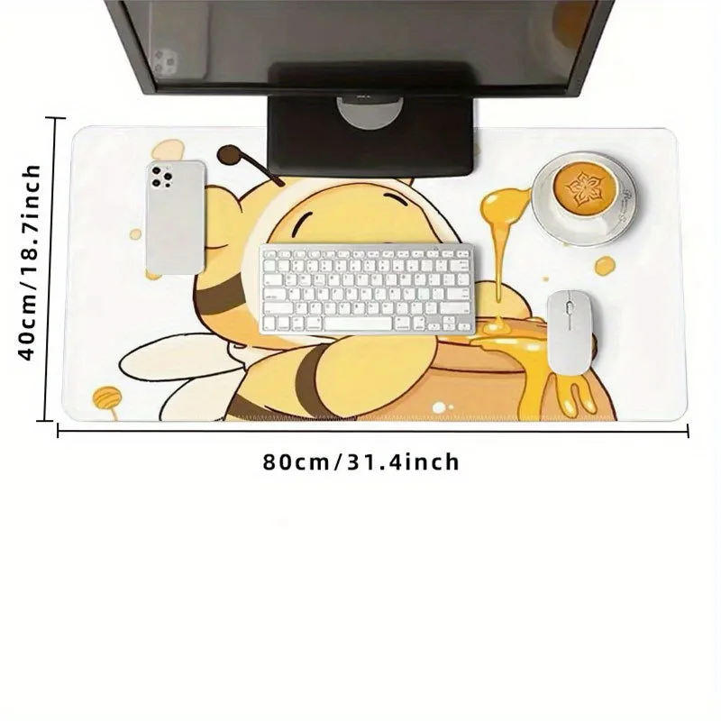 Officially Licensed Disney Winnie-the-Pooh & Tigger Mouse Pad - Winnie-the-Pooh Honey Pot Design with Pooh Bear & Tigger, Non-Sl