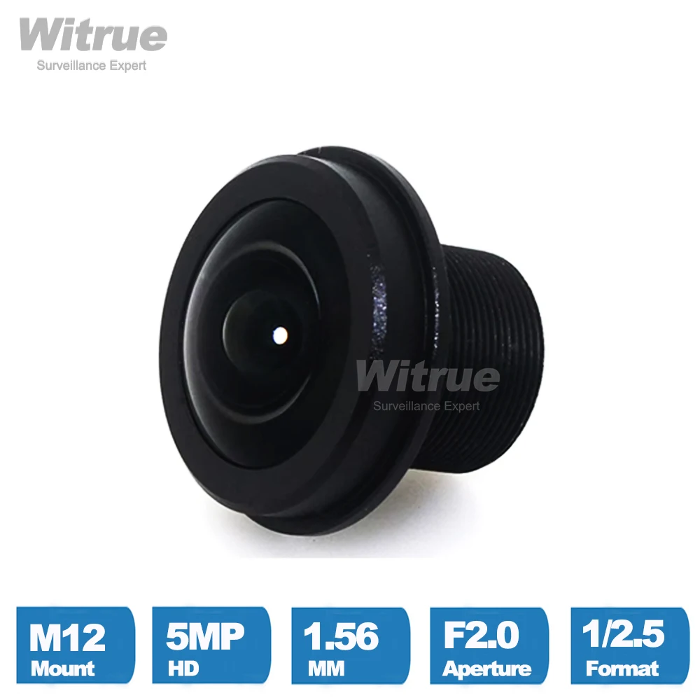 Witrue Fish Eye Lens 5 Mega Pixel 1.56mm F2.0 1/2.5