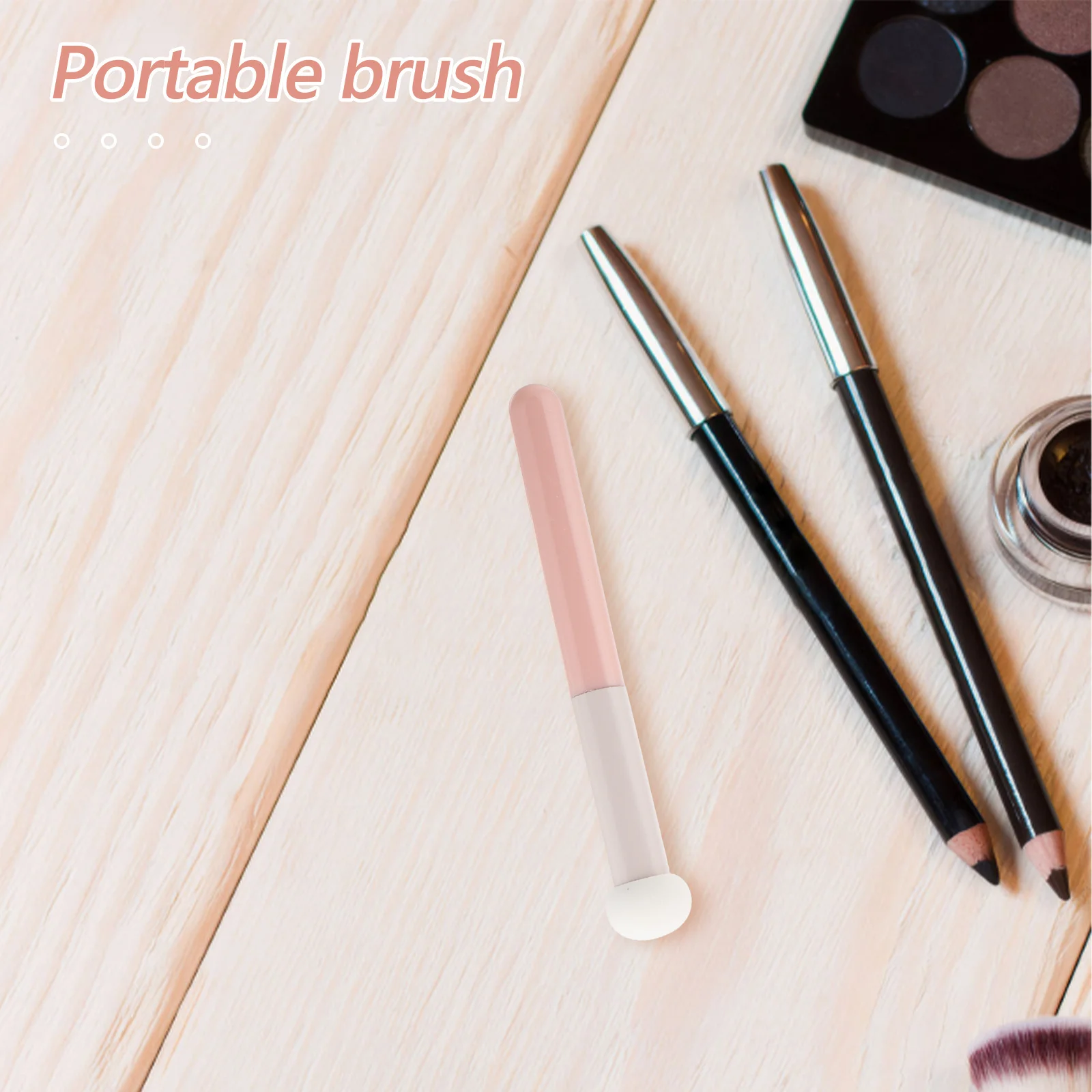 

Concealer Brush Mushroom Head Makeup Brush Portable Sponge Applicator For Travel Small Makeup Brushes Foundation Blending