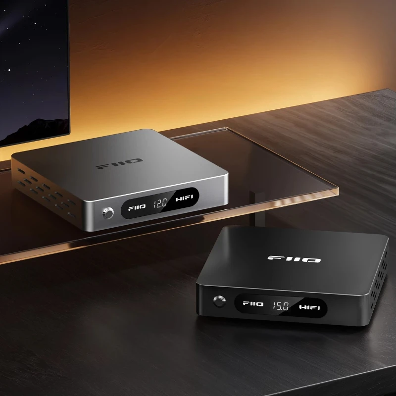FiiO DARKSIDE PRO decoder with low-noise linear power supply K13 R2R desktop DAC and headphone amp transformer