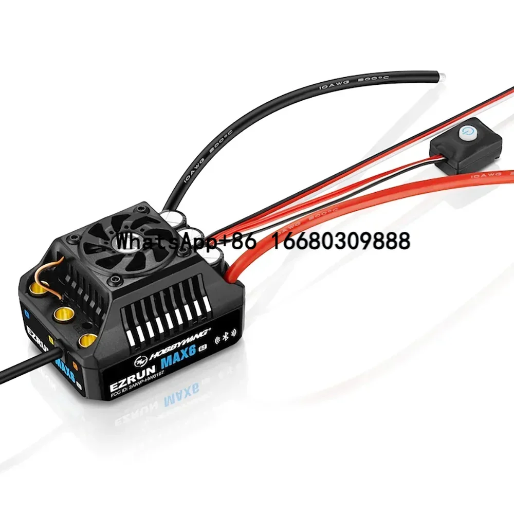 Hobbywing EzRun MAX6 G2 200A ESC 4990 1650KV Motor Sensored Brushless For RC Car Accessories