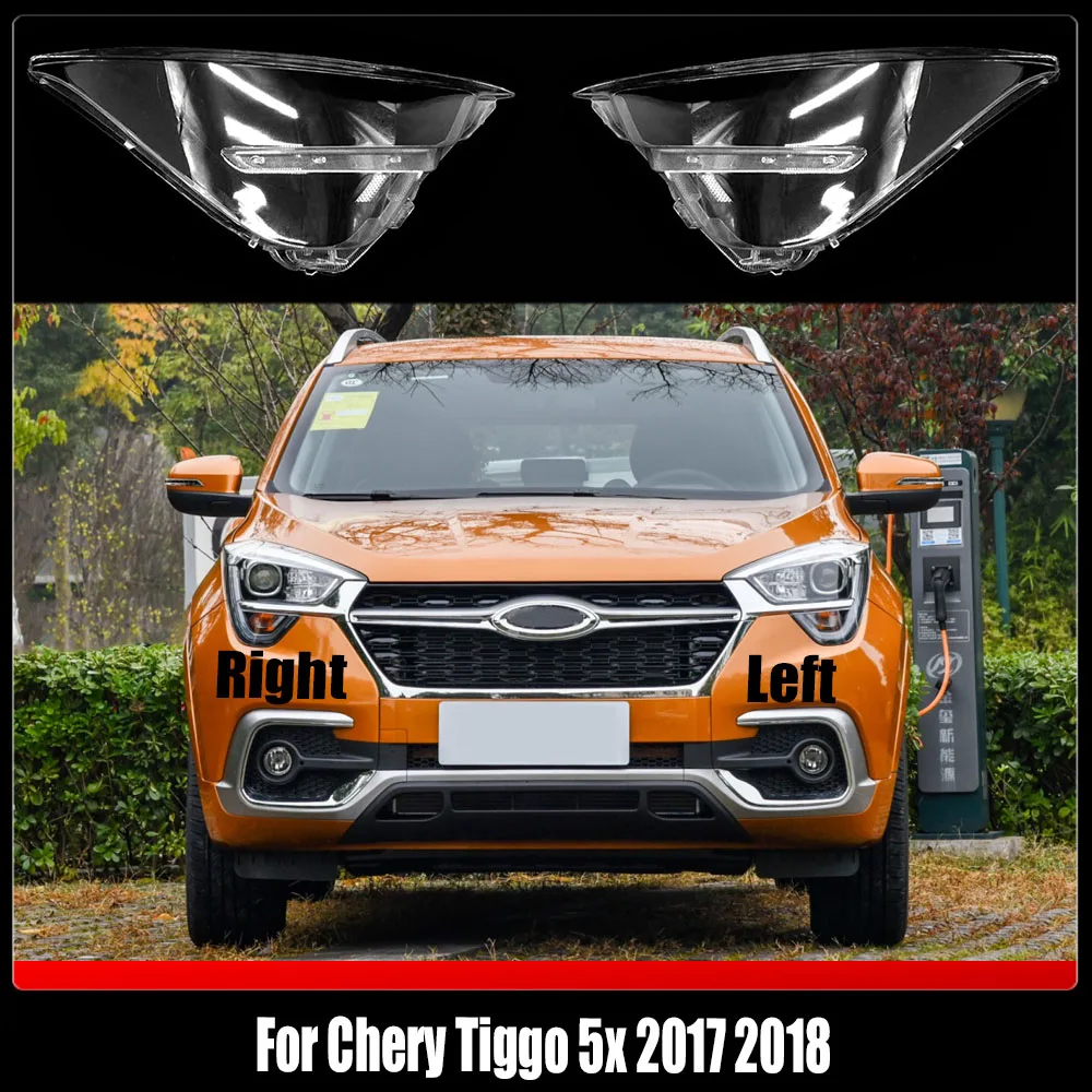 

For Chery Tiggo 5x 2017 2018 Headlight Cover Shade Headlamp Shell Transparent Lampshade Lens Auto Replacement Parts