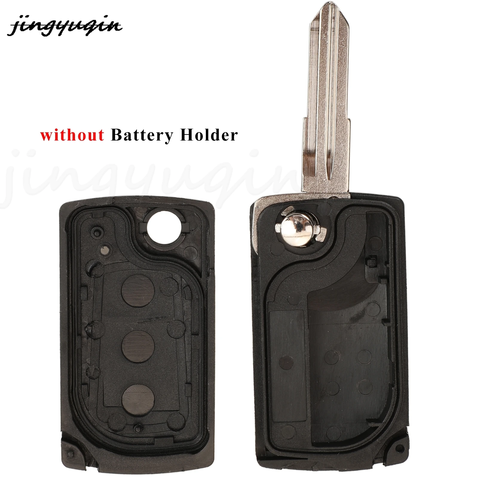 jingyuqin 3 Buttons Flip Folding Remote Key Case Shell For Great Wall Hover Haval H3 H5 Keyless Entry Fob Key Cover Replacement