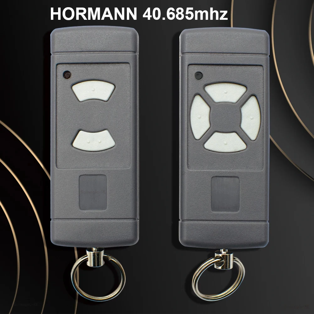 

40 МГц для HORMANN HSE2 HSE4 HS1 HS4 HSM2 HSM4 40685 серая Кнопка 40,685 МГц ручной передатчик для гаражных ворот