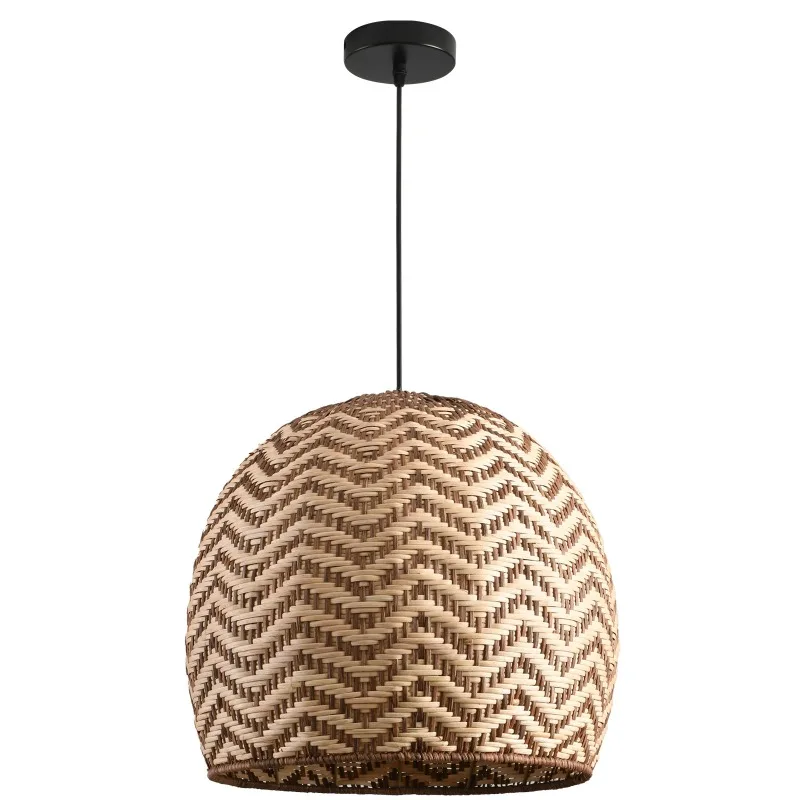 

Rattan chandelier, Japanese wooden lamp, restaurant chandelier, chandelier, wabi-sabi hand-woven lamp, round lamp