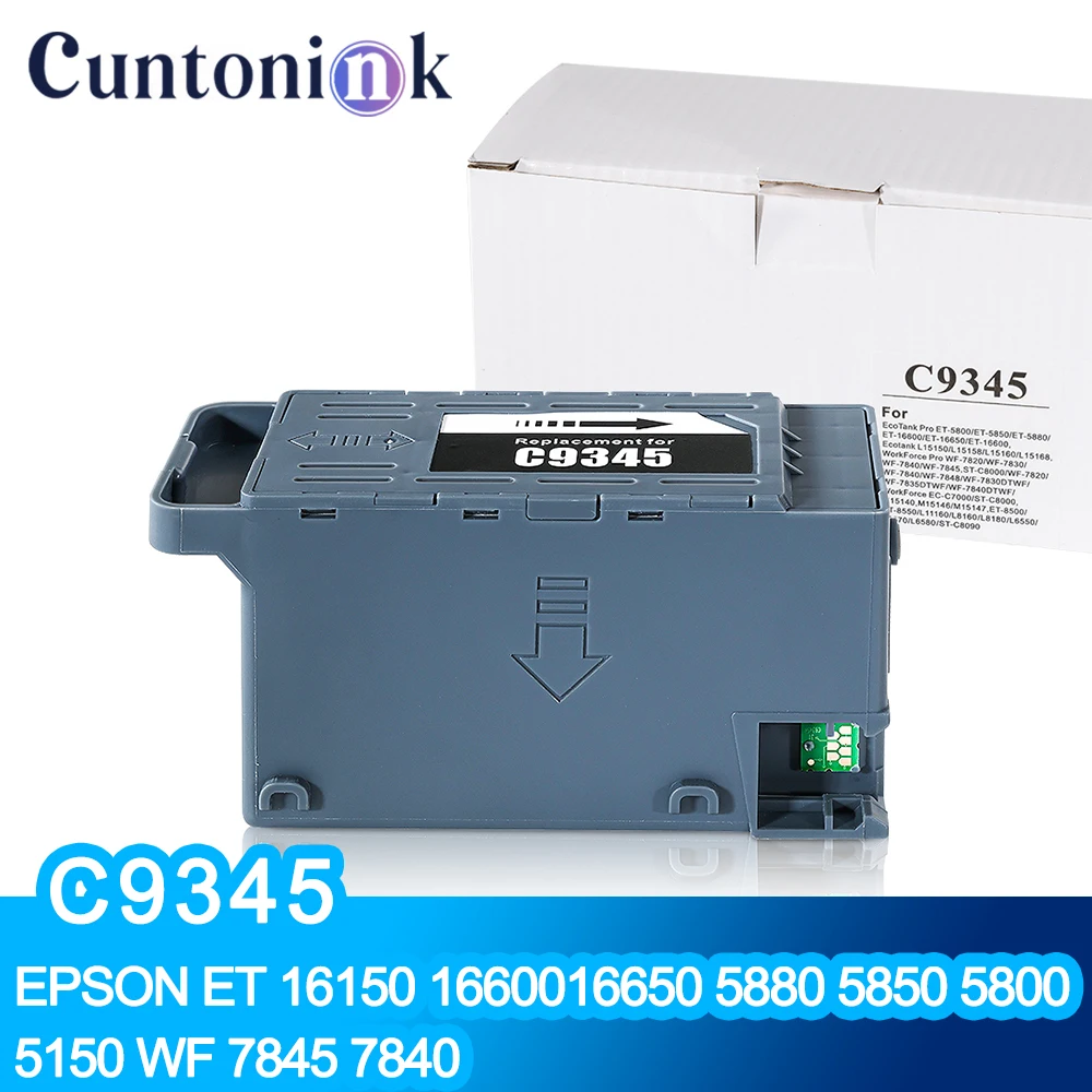 

C9345 ink maintenance box for Epson L15150 L15160 L15158 L15168 L6578 L6558 WF-7820 4820 ET-5800 ET-5850 ET-5880 Waste ink tank