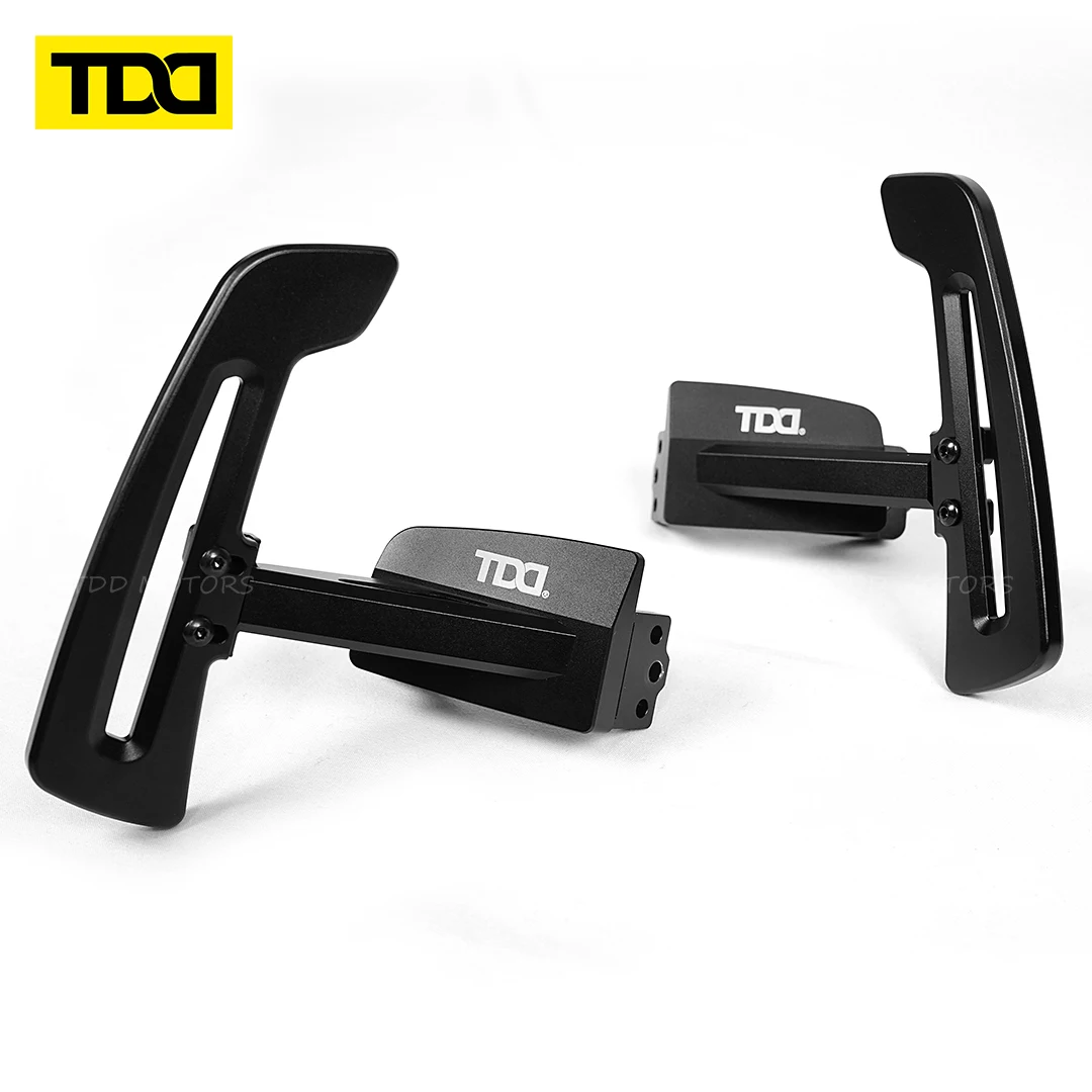 TDD Motors Plug & Play Real Carbon Fiber Aluminum Alloy Magnetic Paddle Shifters For Porsche 992 GT3 911 718 Macan Taycan