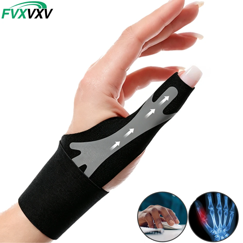 1 Stück Daumen-Arthritis-Handgelenkstütze – ultradünner Daumen-Arthritis-Kompressionsgurt – Karpaltunnel-Unterstützung für Männer und Frauen – Detail 1