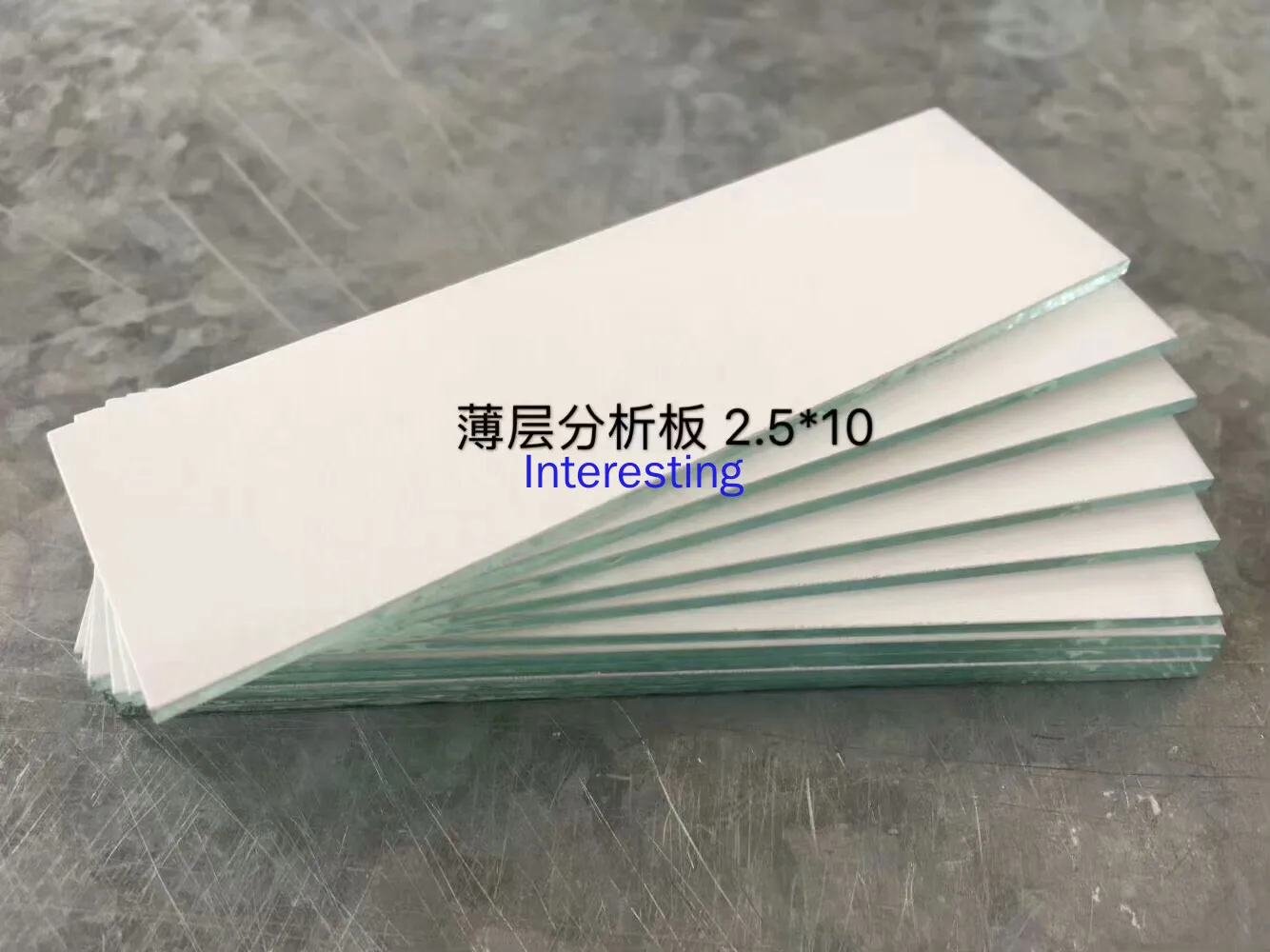 Thin Layer Plate G254/G Thin Layer Chromatography Silica Gel Plate Chromatography Silica Gel Plate TLC Plate 0.25mm