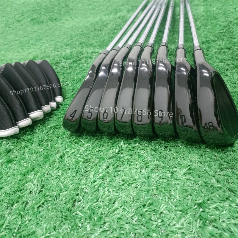Driver 2025new Men's 200 Golf Clubs Black T200 Golf Irons 8pcs 4-9p48 R S SR