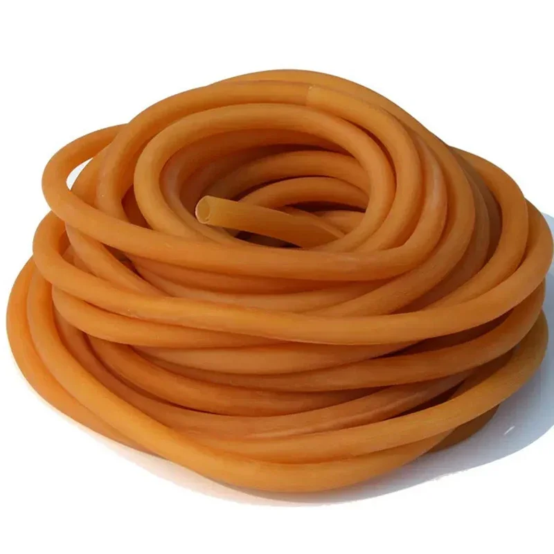 1 метр натуральные латексные резиновые шланги ID 2/3/4/5/6/9/12 мм бежевые эластичные хирургические медицинские трубки резиновые ленты рогатка катапульта