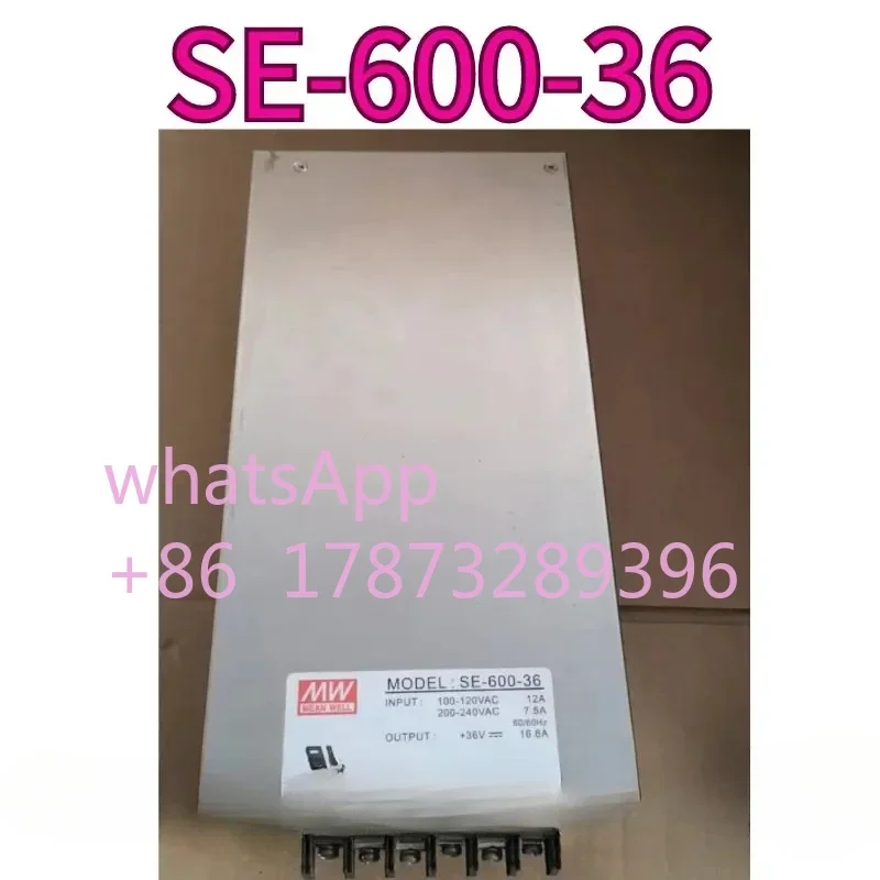

Модуль питания подержанного SE-600-36, 600 Вт, 16,6 А, протестирован, в порядке и быстро отправлен.