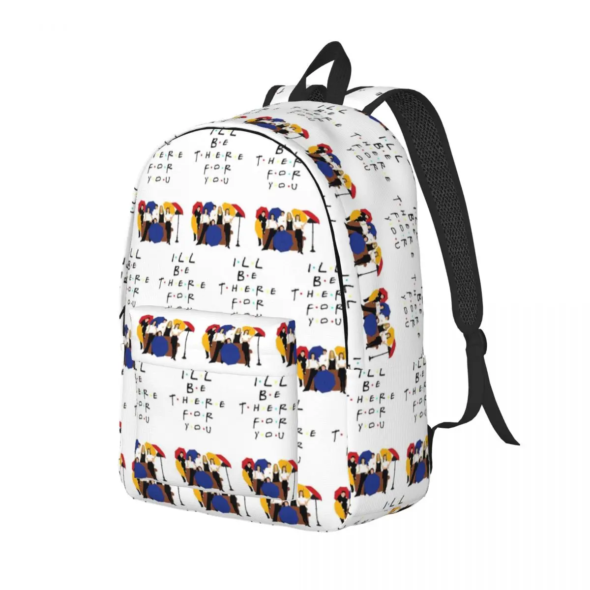 Friend TV Show Backpack Daypack Large Capacity Children BookBag School Bag Shoulder Bags for Boys Girls