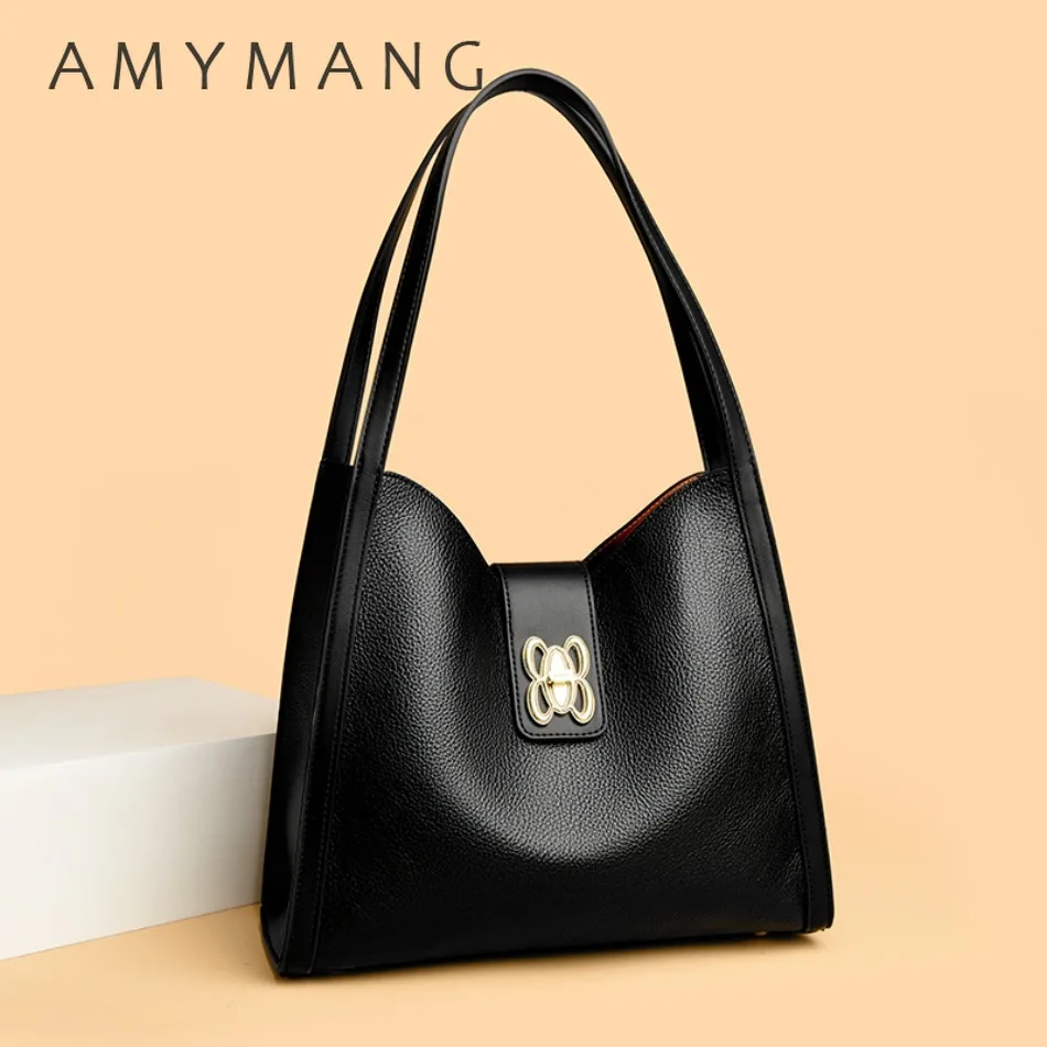 

High Quality Soft PU Leather Handbags Female Top-handle Bags Luxury Designer Shoulder Bags for Women Daily Commuting Totes 2025