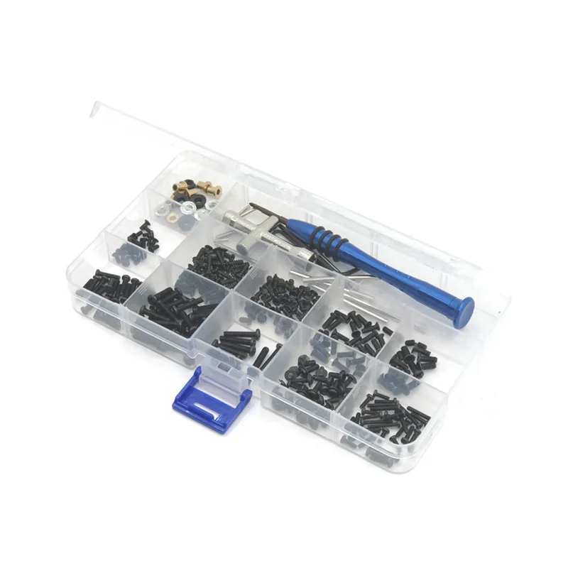 Weili kit de parafusos para carro de controle remoto 144001 02 144010 124016-17-18 124019 peças de brinquedo acessórios para reparo e manutenção de modelos