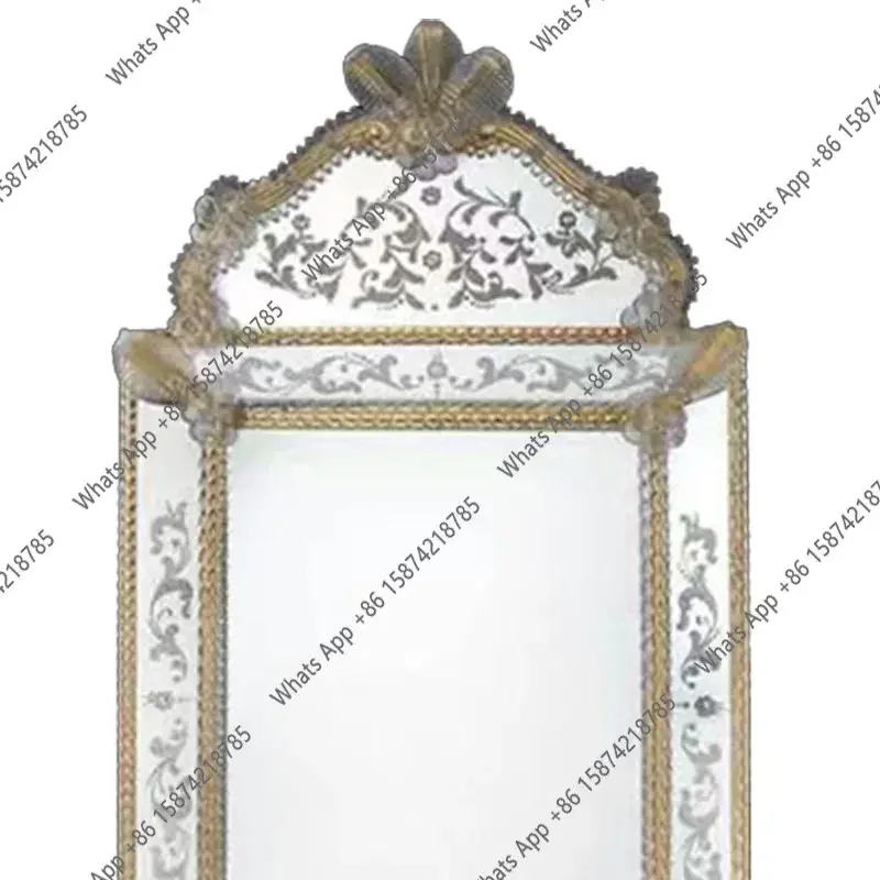 Ko Premium Edge Cloud Makeup Decorative Mirror Girls Makeover Bathroom European Butterfly Home Wall Round