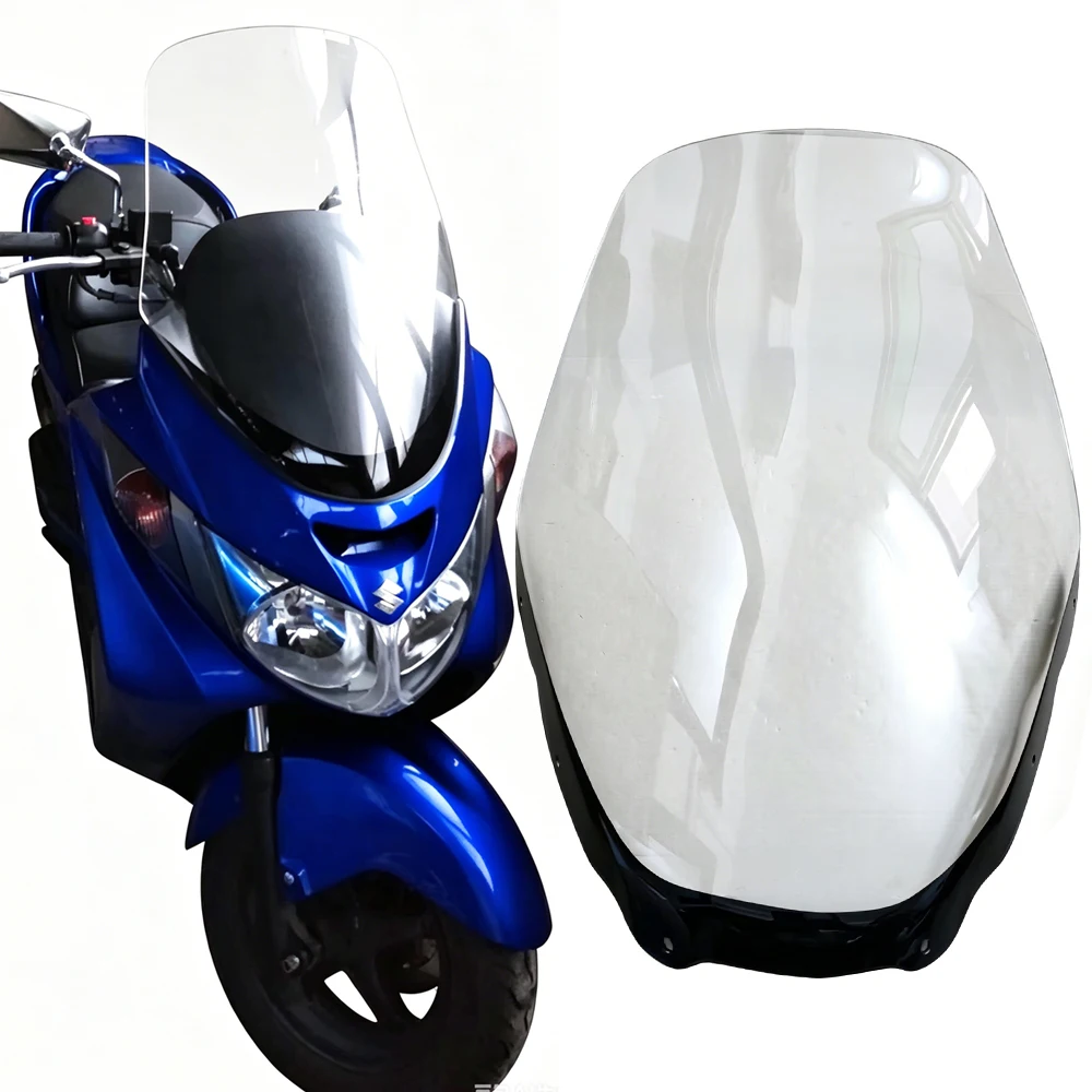 

For Suzuki Skywave 400 Windscreen Windshield sk43 Burgman AN250 2003 2004 2005 2006 AN400 Wind Deflector Airflow Scooter Screen