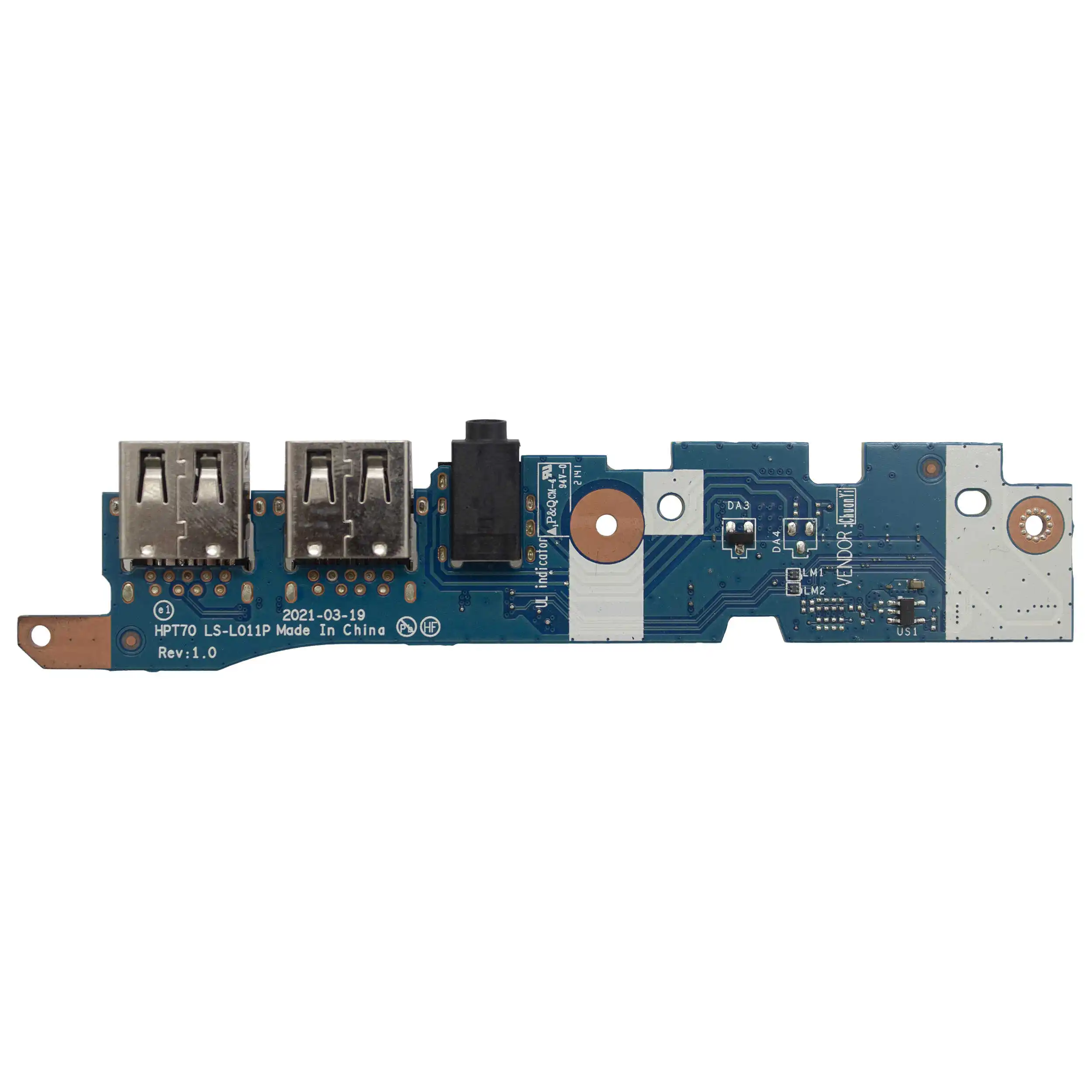 

For HP Light and Shadow Wizard 5plus 17-CD TPN-C142 USB port, switch board LS-H011P