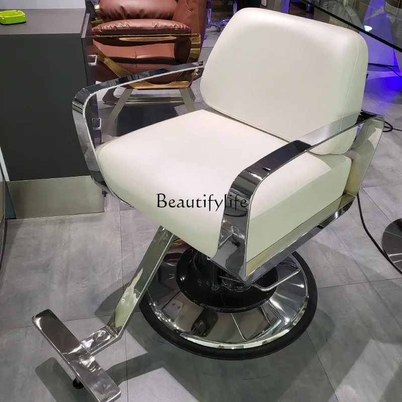 Barber Shop Hairdressing Chair for Hair Salon Hair Hot Dyeing Barber Shop down Chair