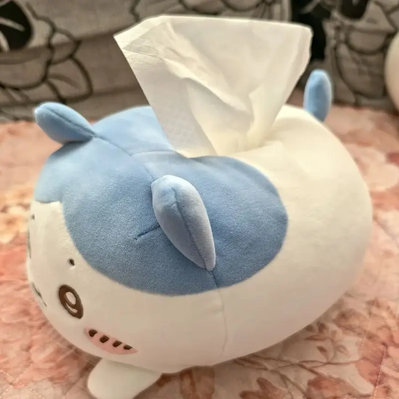Chiikawa Usagi Tissue Box Doll Cute Cartoon Tissue Storage Holder Kawaii Home Desktop Organizer Birthday Gift for Girls Students - view 4