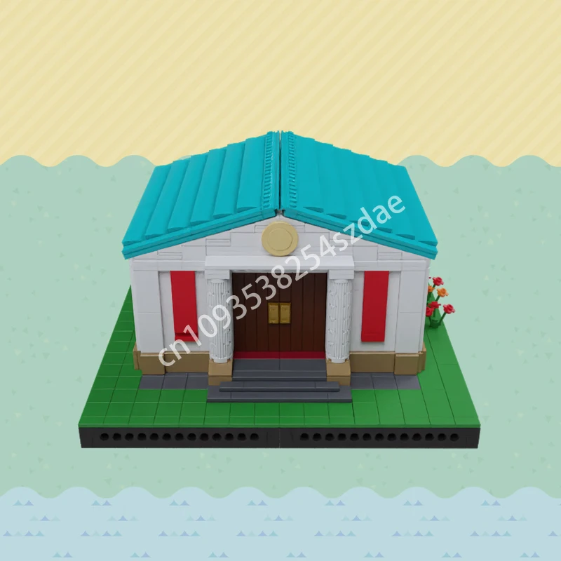 1183-pieces-moc-blathers'-musee-animaux-croisement-blocs-de-construction-education-apprentissage-a-la-vapeur-pratique-capable-creative