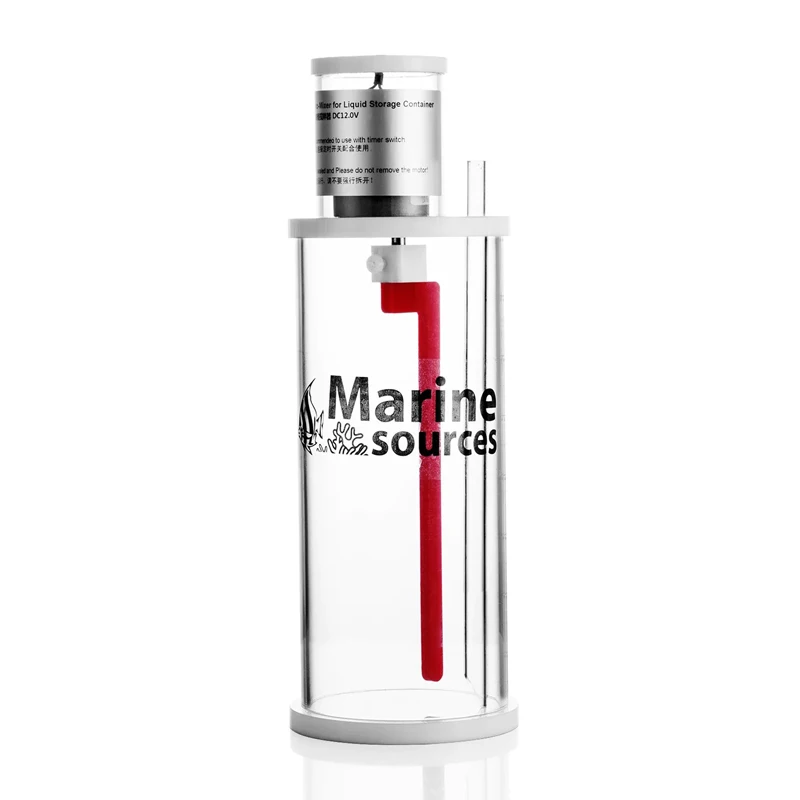 Marine Source Acrylic Seawater Coral Nutrient Liquid Container Mixer Used together with Dosing Pump
