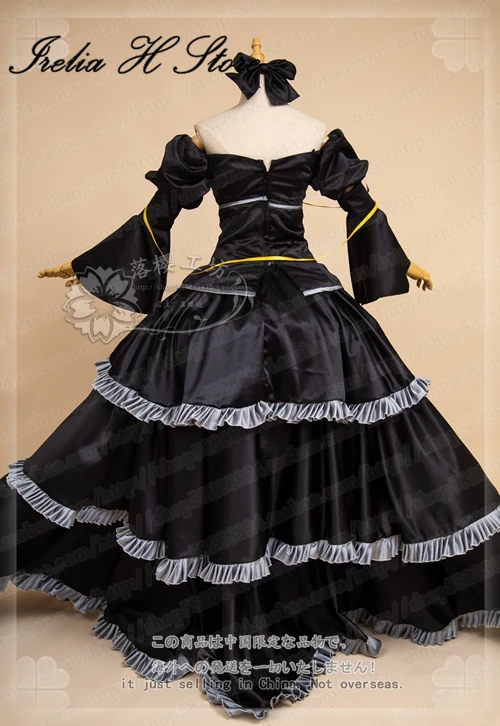 Irelia H カスタムサイズ模造黒 LEN len コスプレ衣装女性ハロウィンパーティードレス