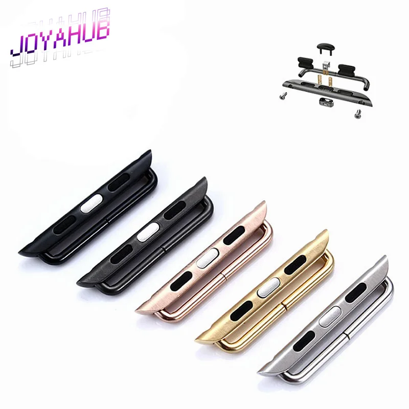 

Applicable AppleWatch Connector Blue Converter Stainless Steel Strap Link Head Watch Modification Accessories 10pcs OEM