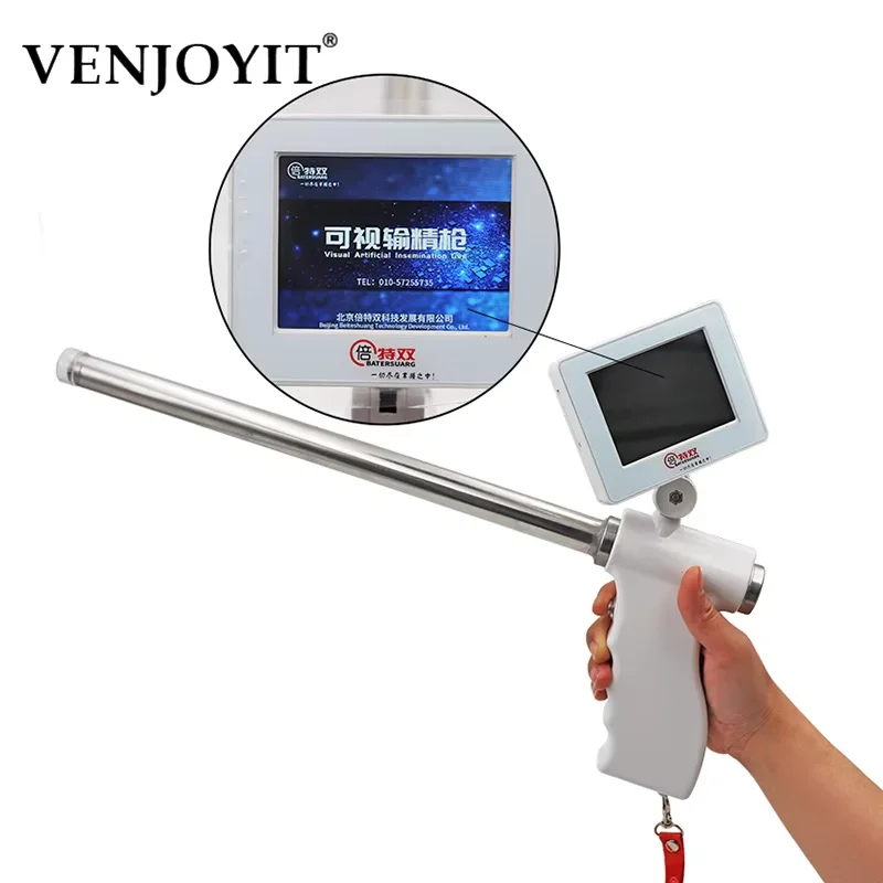 

Cow Visual Endoscope Sperm Gun Artificial Insemination Horse Without technology insemination device vas deferens no cow manure