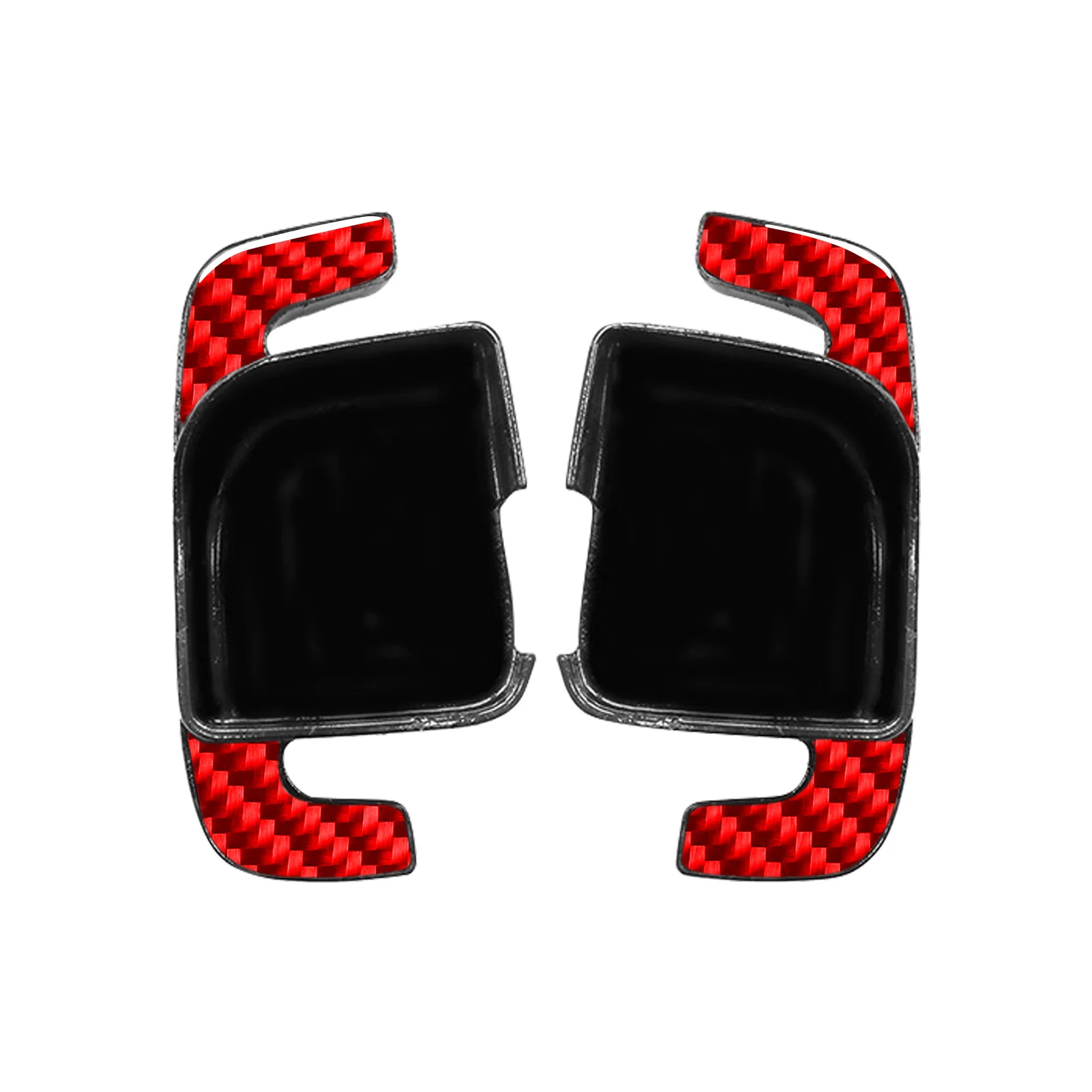 For Mercedes Benz new C260L carbon fiber shift paddles, steering wheel controls, modified interior stickers
