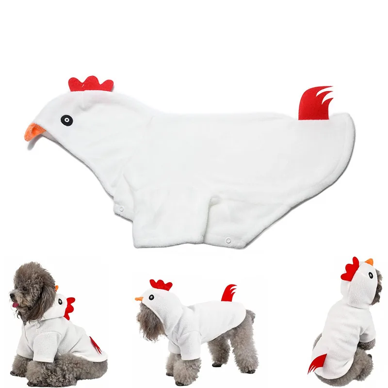 

Dog Cat Chicken Costume Pet Costume Clothes Halloween Party Thanksgiving Christmas Cosplay Dress Hoodie Funny Outfits