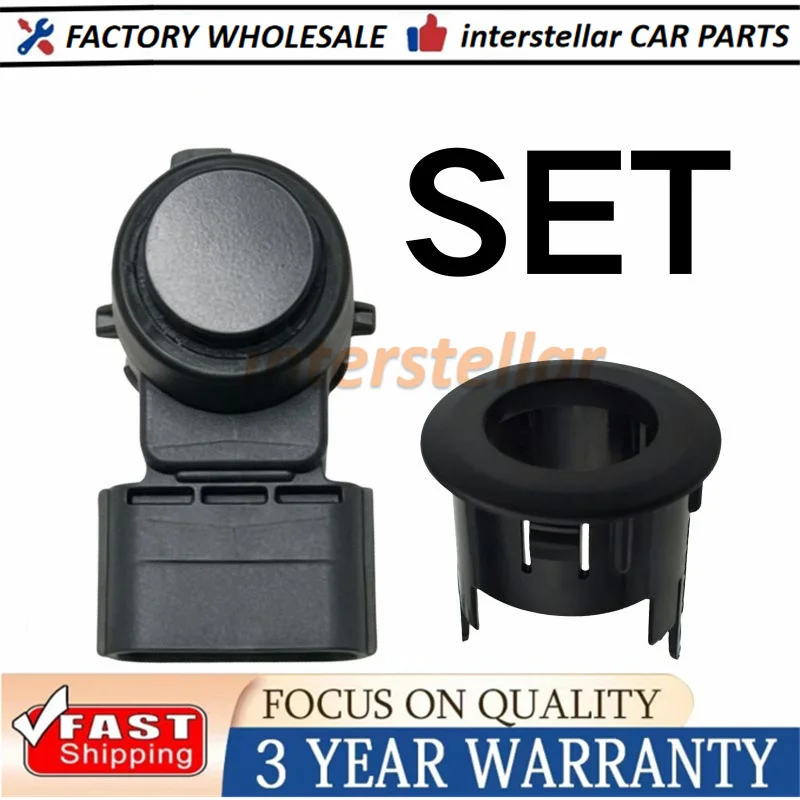 1 Set PDC Parking Sensor Holder Kit for HONDA Acura MDX RLX CR-V Civic 16.L 2.0L 2.4L 3.5L Backup Back Up Reverse 39680-TV0-E01