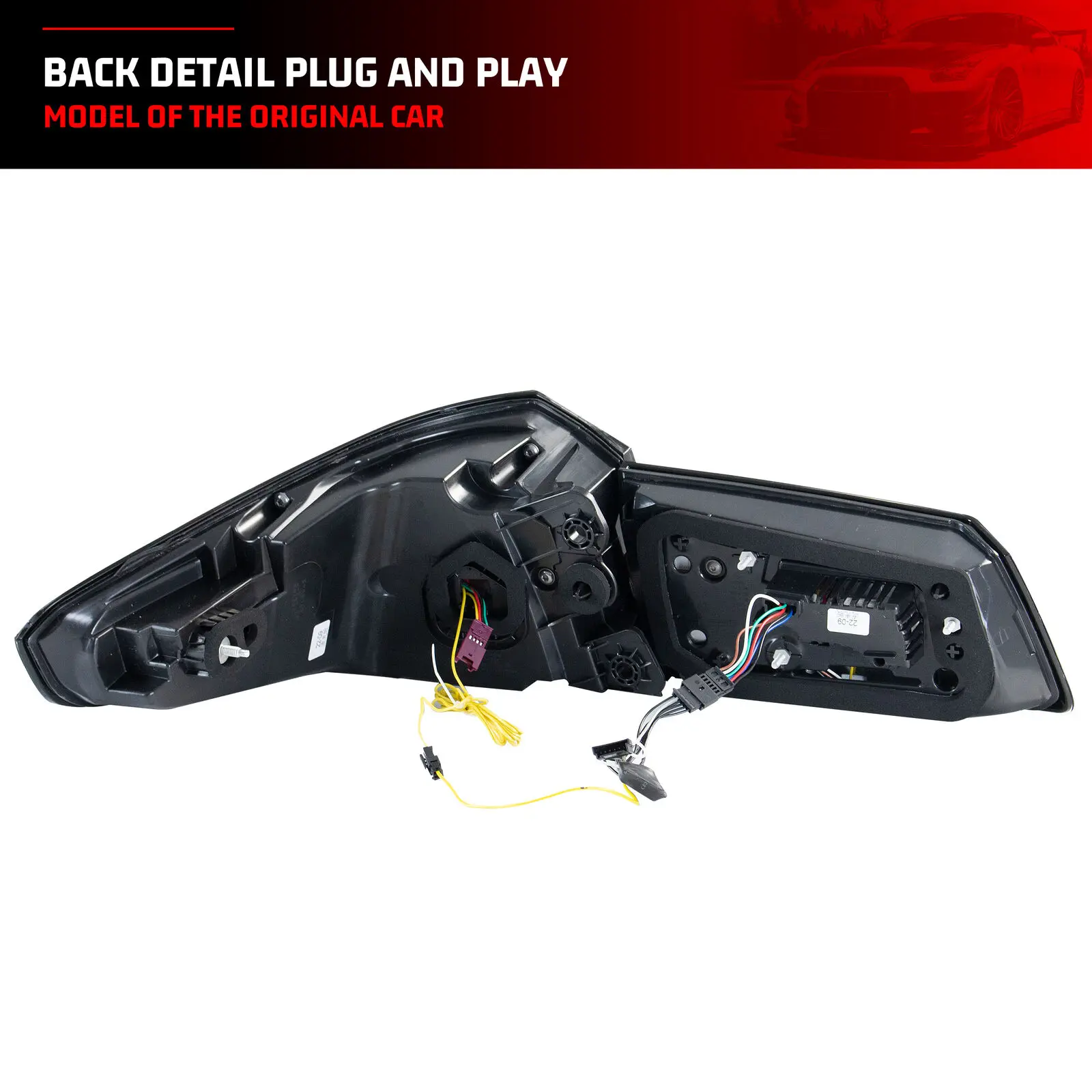 LED Tail Lights for BMW G30 F90 M5 5-Series 2017-2020 Sequential Turn Signal Blue Start-up Animation Rear Lamps Assembly