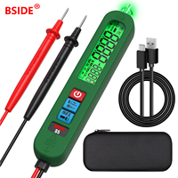 BSIDE Mini USB Charge Multimeter LCD Digital AC DC Tester Voltage Detector Auto Range True RMS Non-Contact Voltage Detection Pen