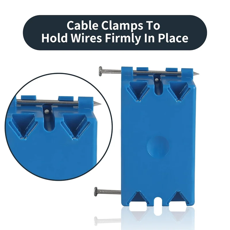 

RMWIN-10 Pack Single Gang Electrical Box Switch/Outlet Box For Residential Commercial Job Applications