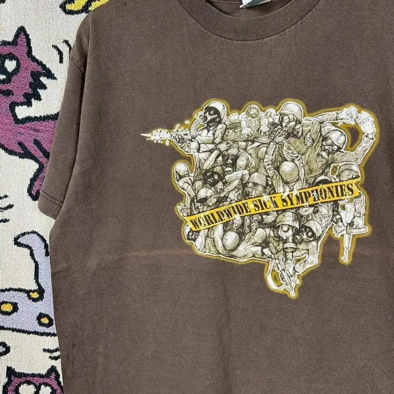 Vintage Sick Symphonies Psycho Realm T-Shirt