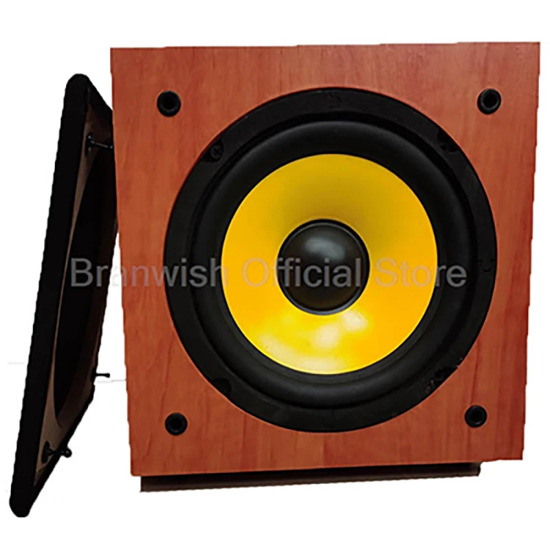 150 W * 2 8 Zoll Subwoofer 100-240 V Aktiver Lautsprecher HiFi Holz Super Bass Hochtöner Tragbare Soundbox 4 Ohm für Heimkino Audio 1 Stück