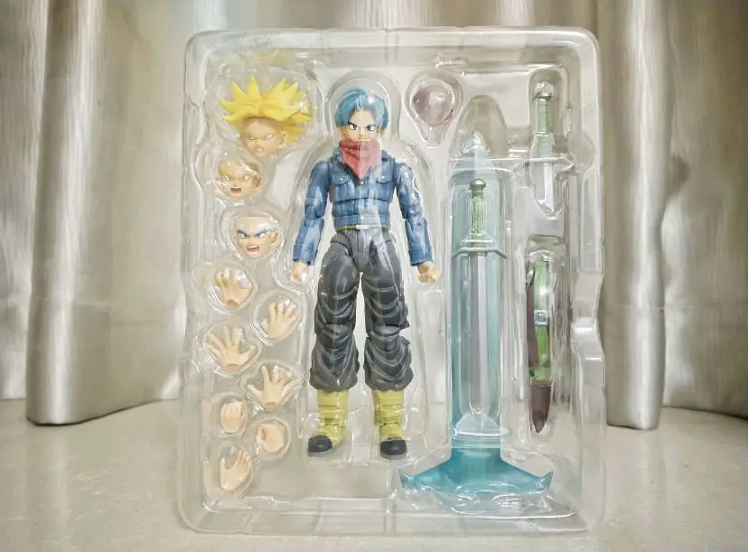 100% Original BANDAI SPIRITS S.H.Figuarts SHF Exclusive Action Figure - Trunks (Future Ver.) From 