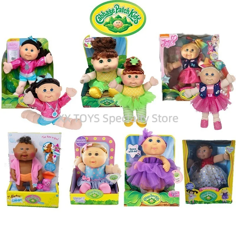 

Original Cabbage Patch Kids Soft Body Baby Doll Sittin Pretty Classic Scented Plush Princess Birthday Gift Collectible Girl Toy
