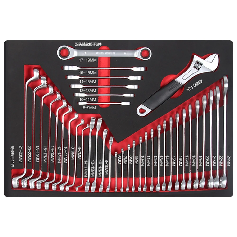 320 pcs auto repair tools car workshop tools CRV hand tool sets for garage storage