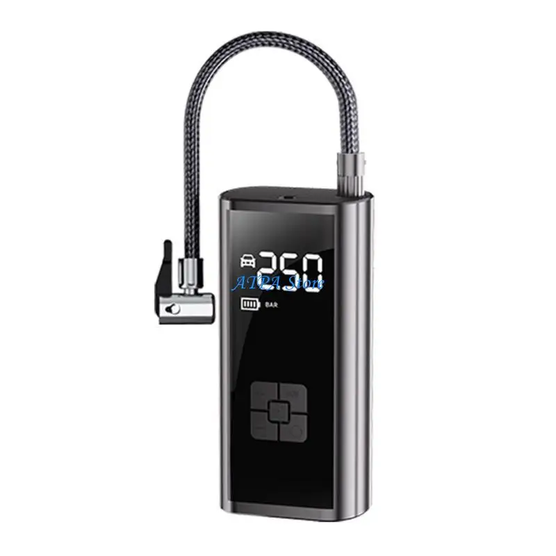 U13C ضاغط هواء يعمل بالبطارية ومنفاخ إطارات رقمي كهربائي #2